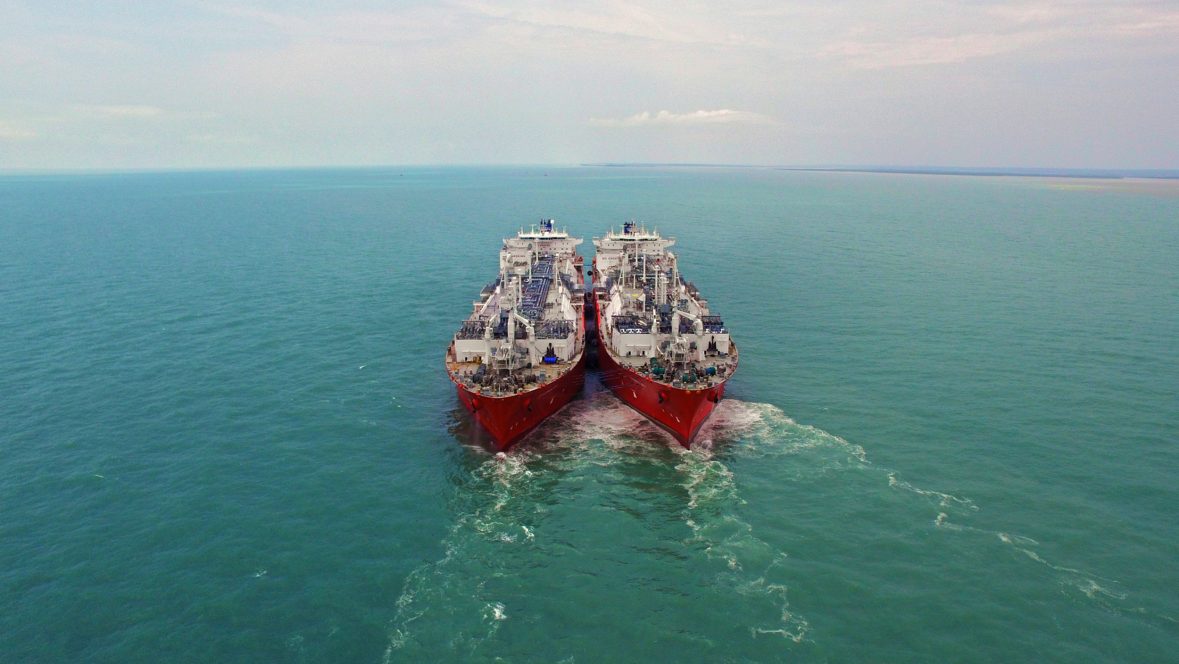 Summit LNG two FSRUs offshore Bangladesh