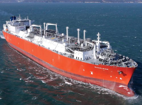 Clean energy LNG ship