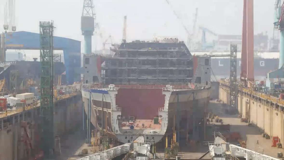 Timelapse Floating LNG Terminals